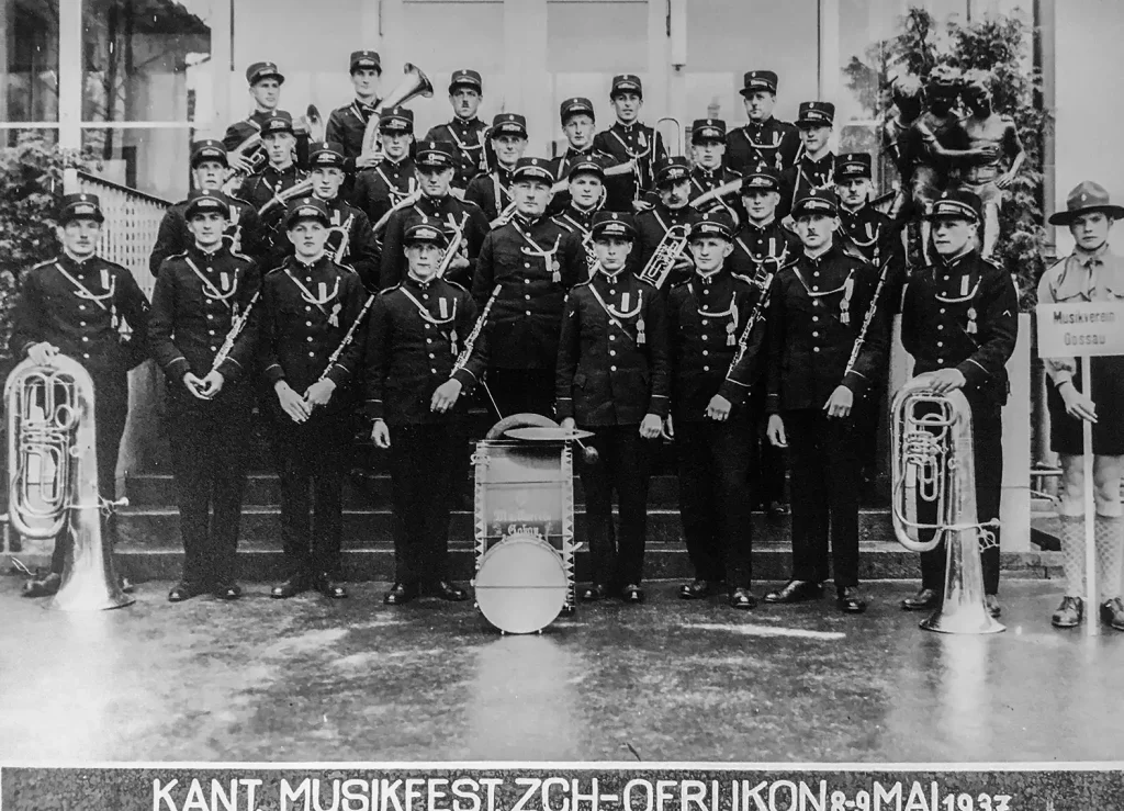 Vereinsleben in Gossau – Reisen und Feste im Rückblick Historische Aufnahmen von Gossauer Vereinen – Sänger, Turner und Frauenvereine