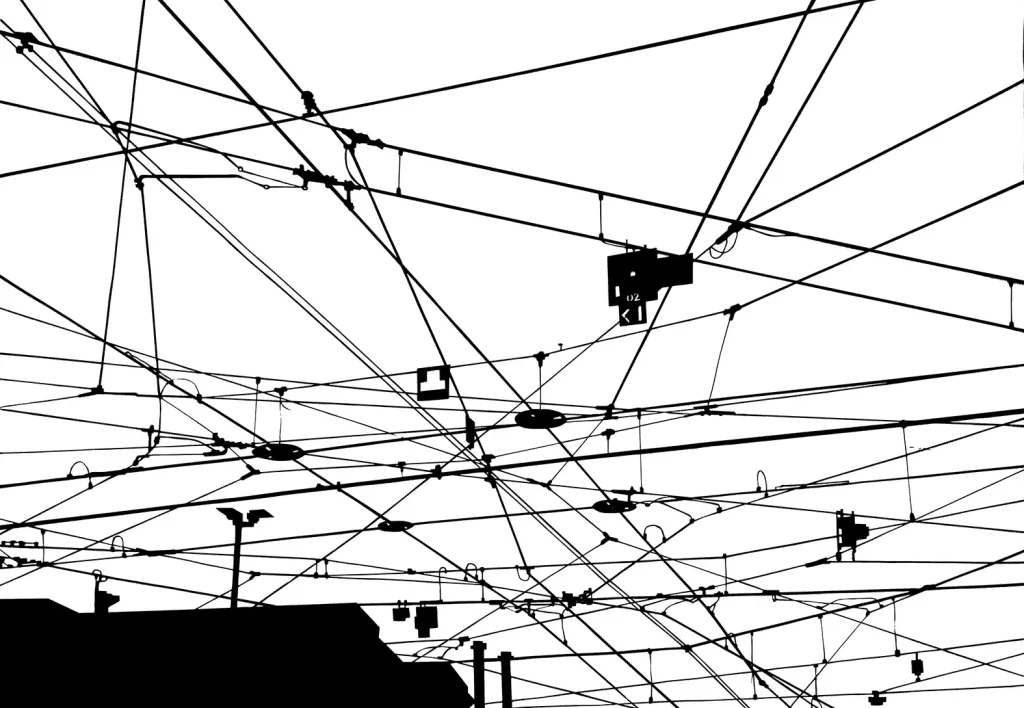 Ausstellung schwarz + weiss + wenig Farbe Kugelschreiberzeichnungen, Papierschnitte und Filmillustrationen in Schwarz-Weiss