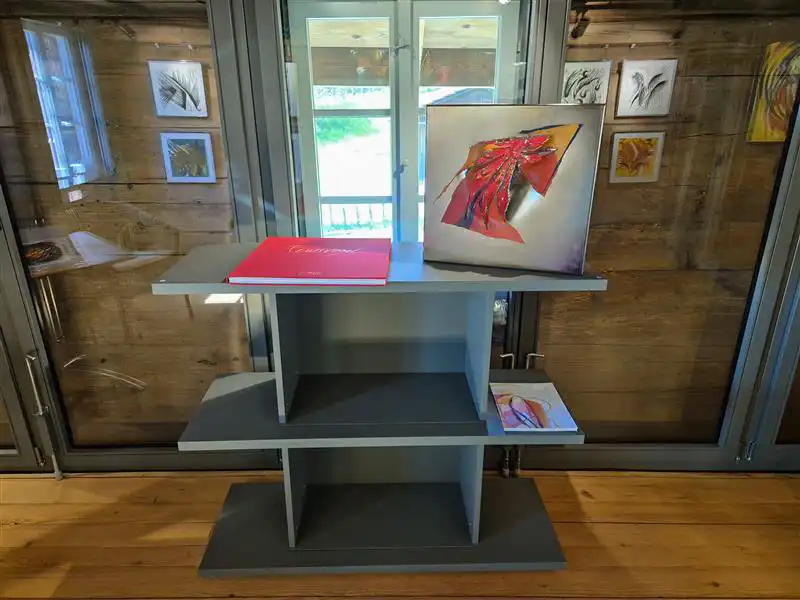 Roberto Lauro – 60 Jahre Kunst in Gossau Kunstwerke von Roberto Lauro mit Glas, Metall und Farbe