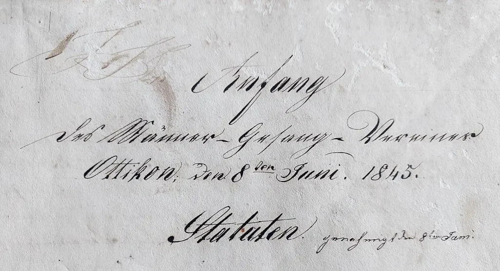 175 Jahre Sängertradition in Gossau Die Jubiläumsausstellung würdigte 175 Jahre Sängertradition in Gossau und brachte fünf lokale Chöre für Auftritte ins Dürstelerhaus.