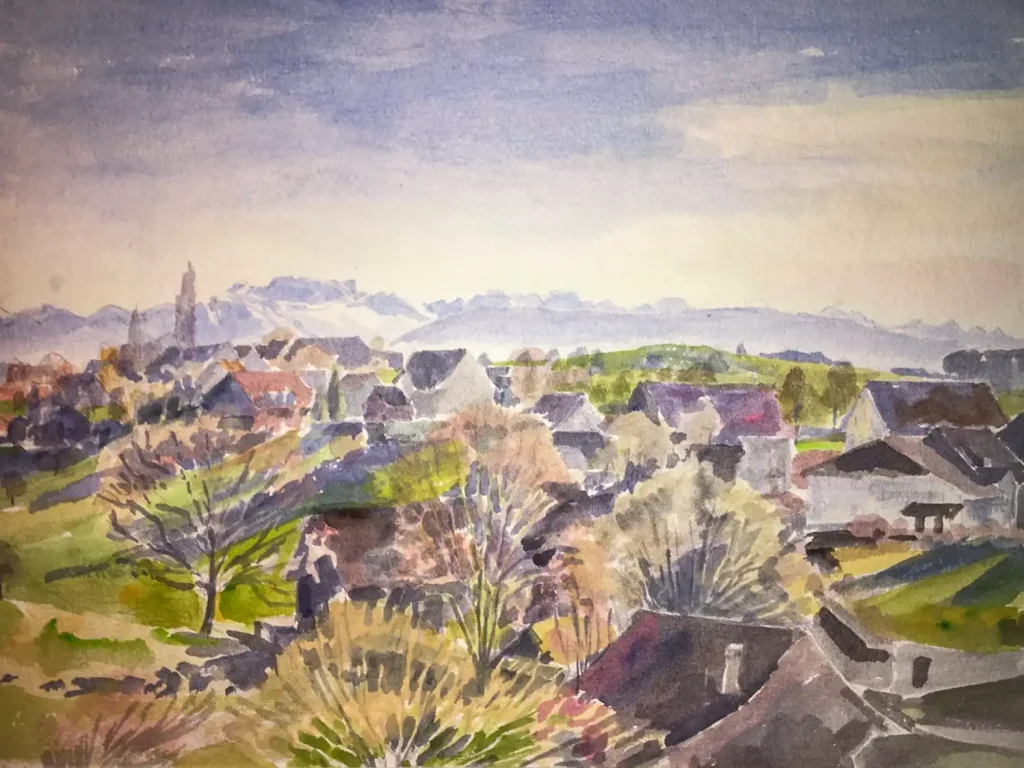 Ausstellungsstücke aus dem Leben von Jakob Zollinger